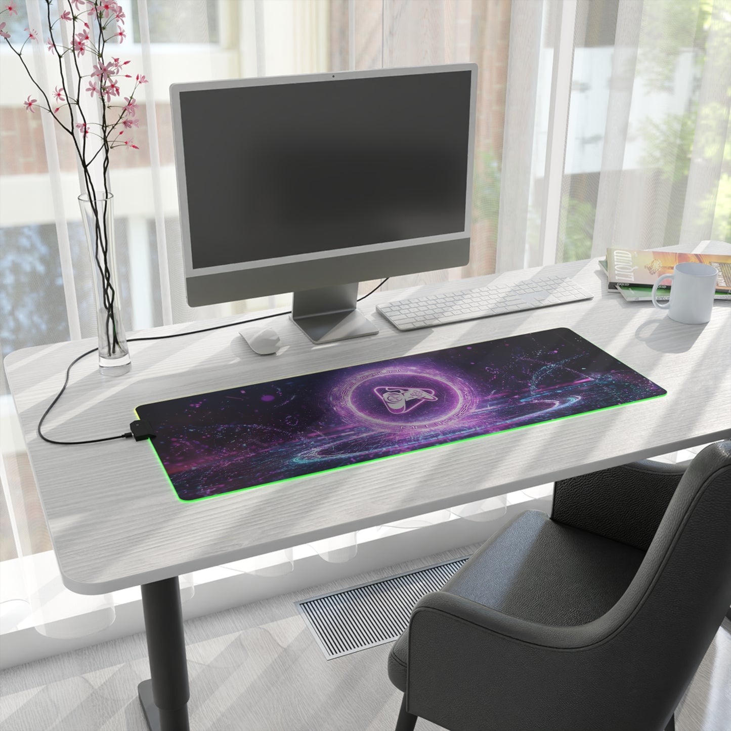 LED Gaming Mouse Pad - Where Virtual Meets Reality