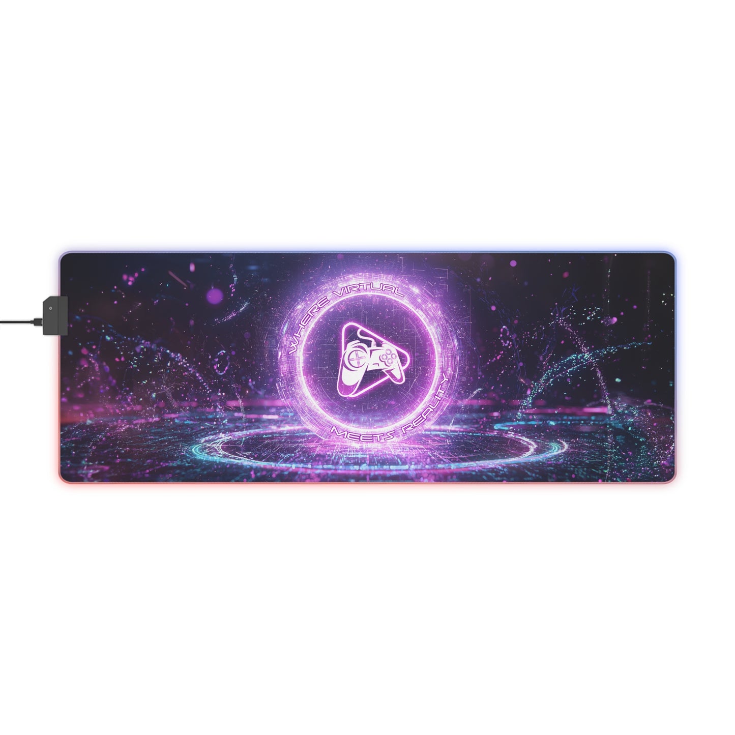 LED Gaming Mouse Pad - Where Virtual Meets Reality
