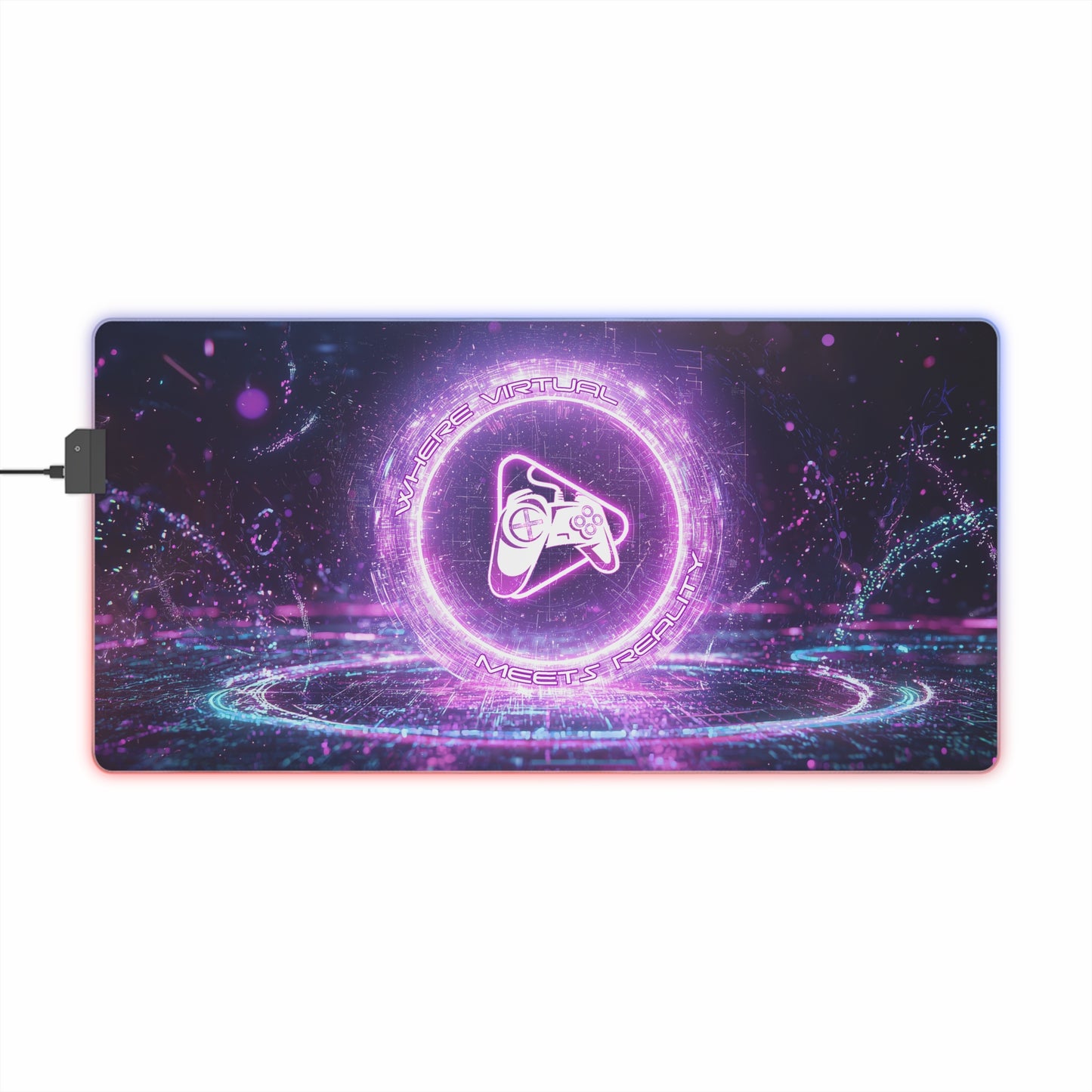 LED Gaming Mouse Pad - Where Virtual Meets Reality