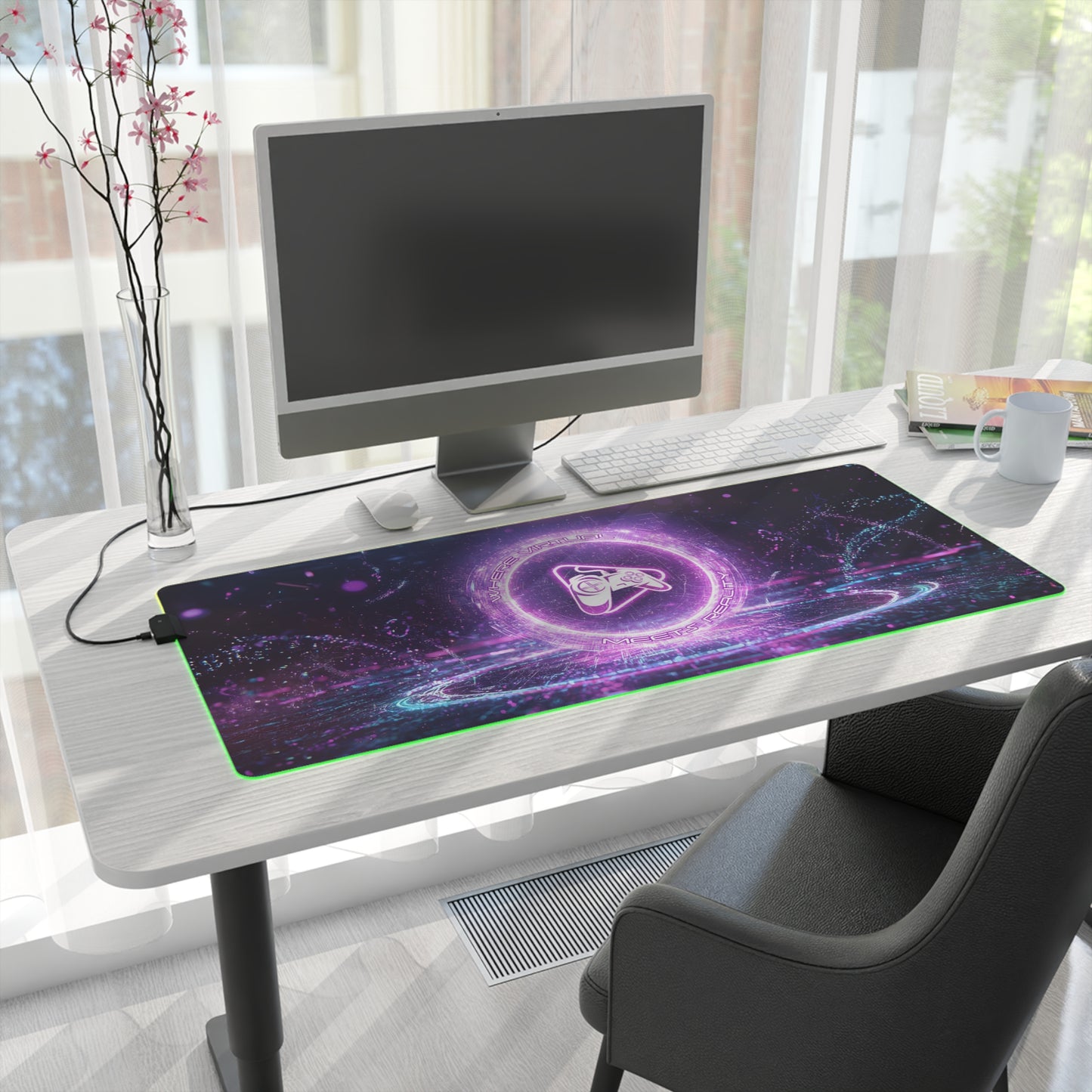 LED Gaming Mouse Pad - Where Virtual Meets Reality