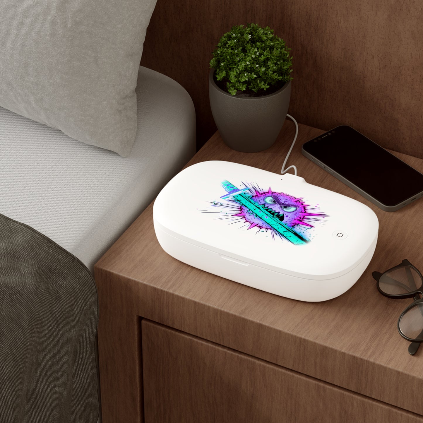 UV Phone Sanitizer & Wireless Charging Pad