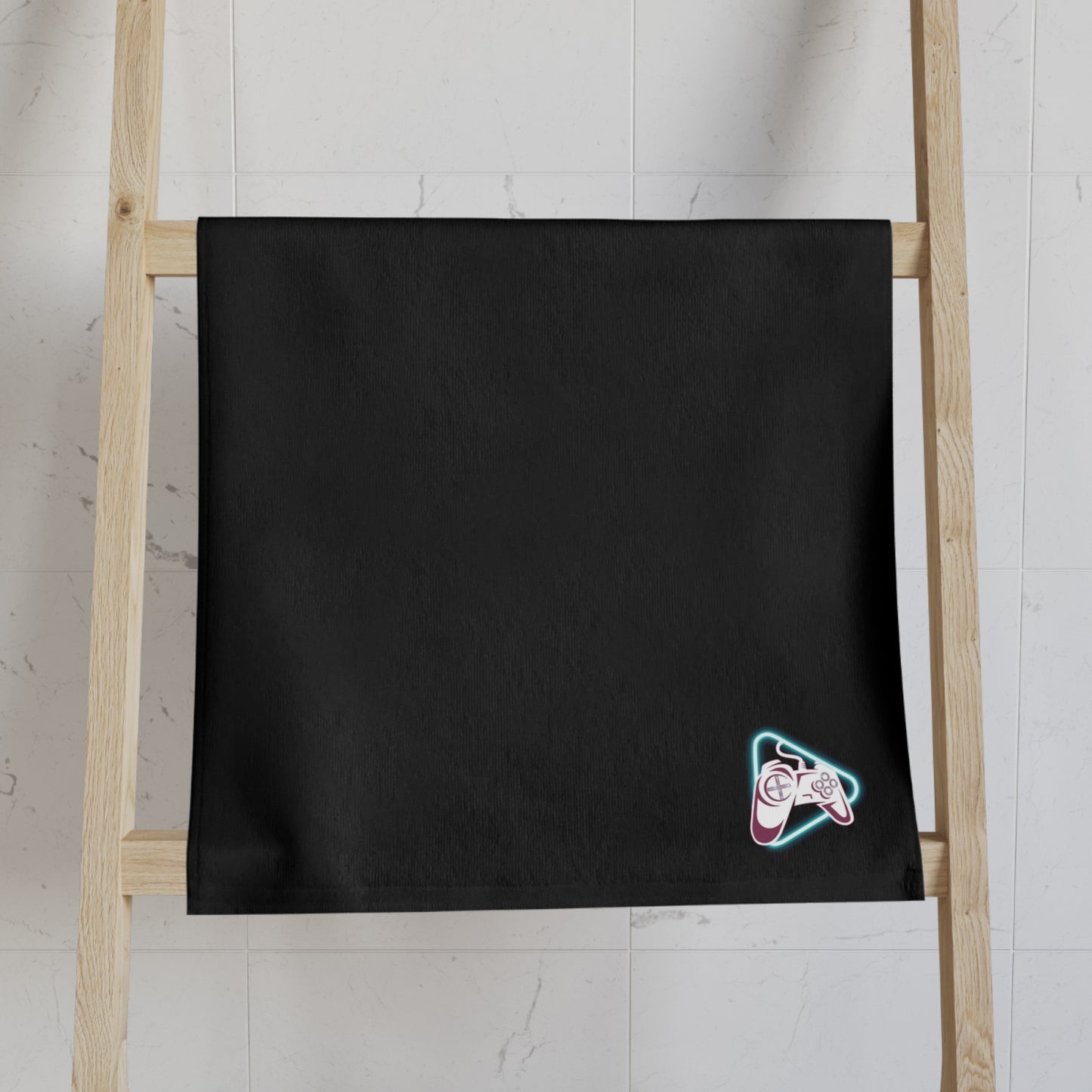 Adnr Studio Black Hand Towel
