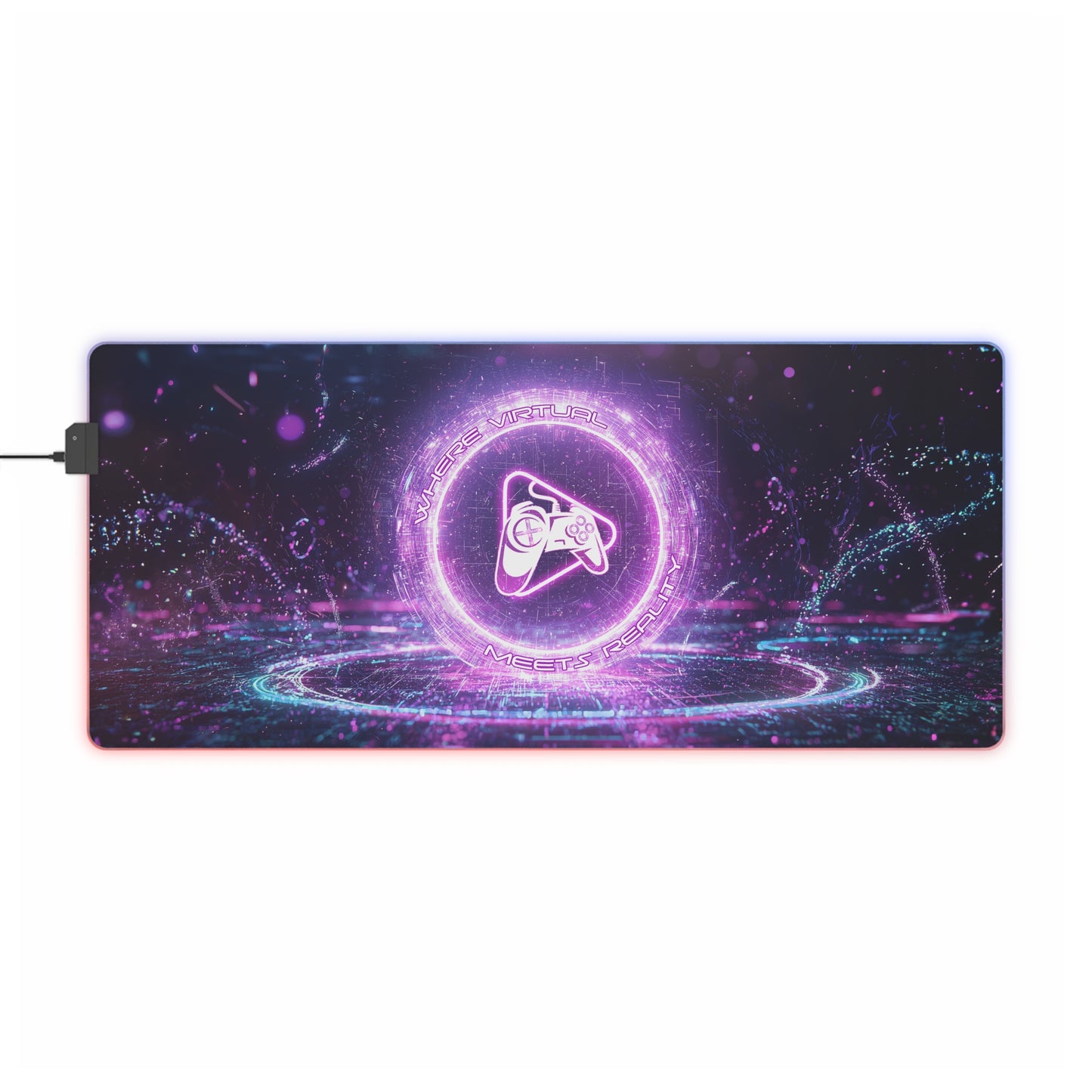 LED Gaming Mouse Pad - Where Virtual Meets Reality