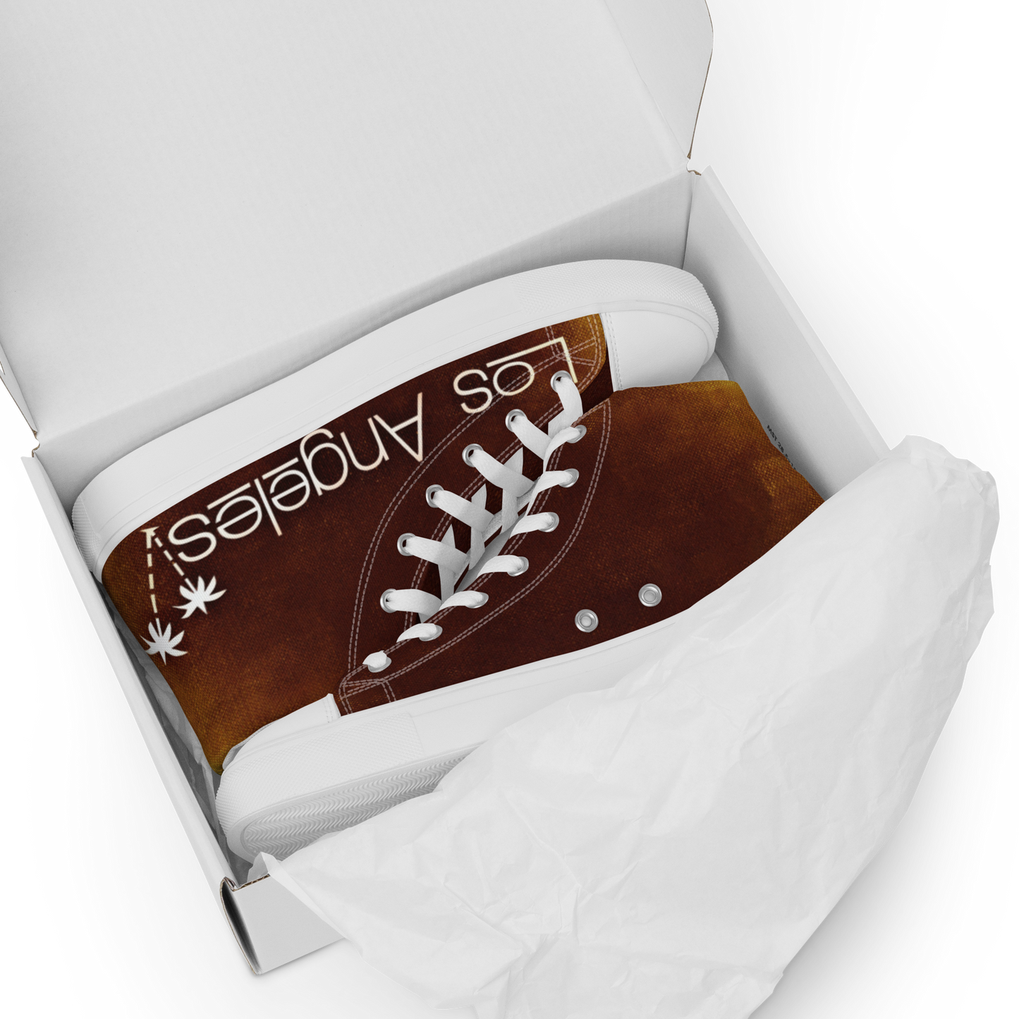 LA Men’s High Top Canvas Shoes