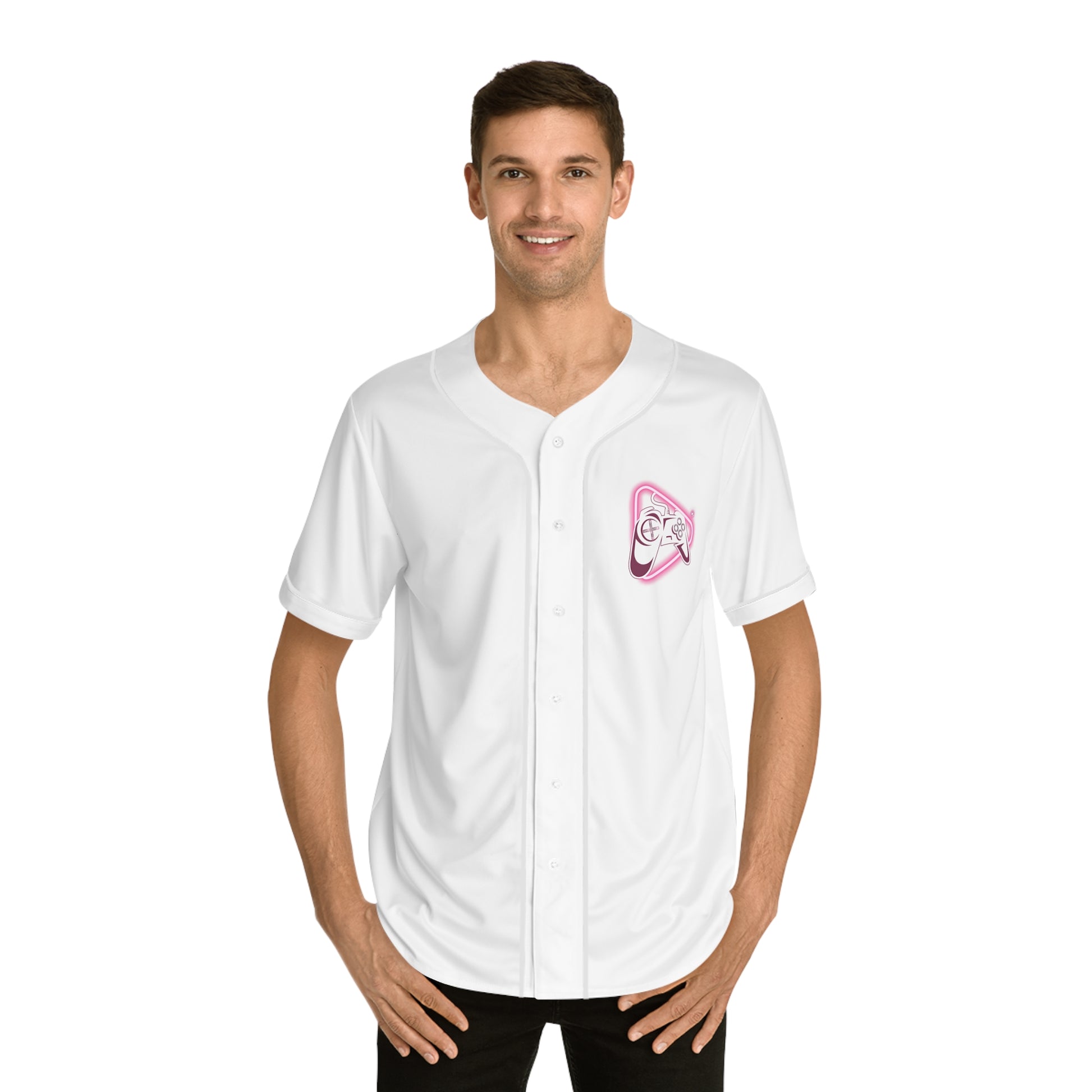 Men's Baseball Jersey - Boom! Playtime | All Over Print