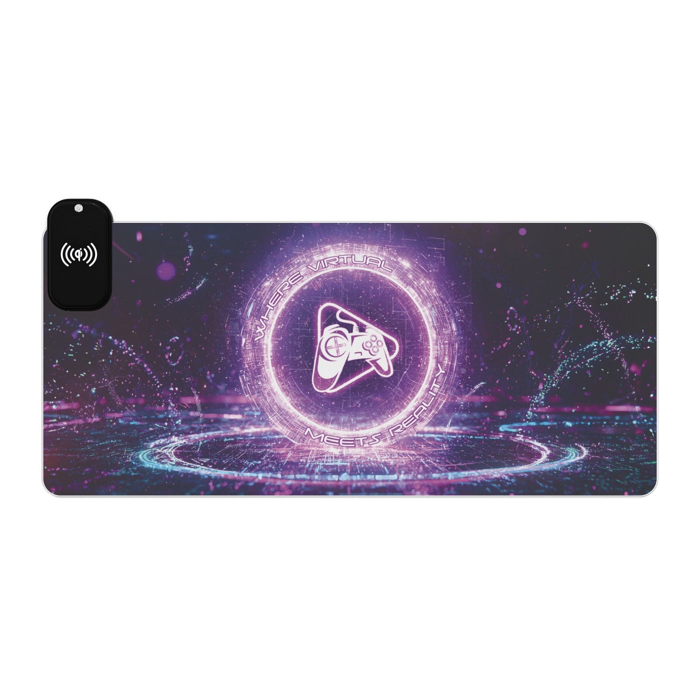 LED Gaming Mouse Pad With Wireless Charging - Where Virtual Meets Reality