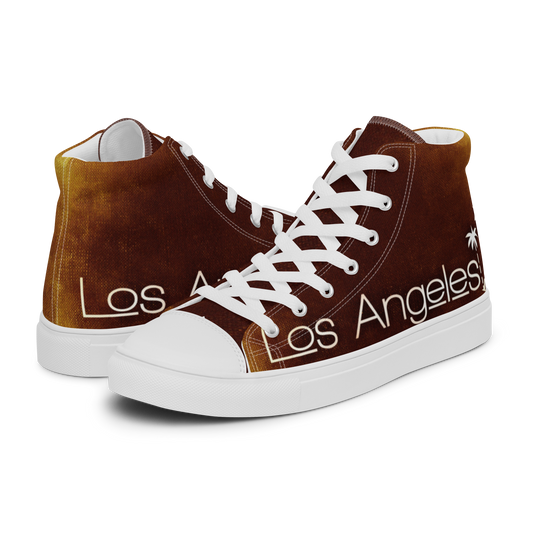 LA Men’s High Top Canvas Shoes